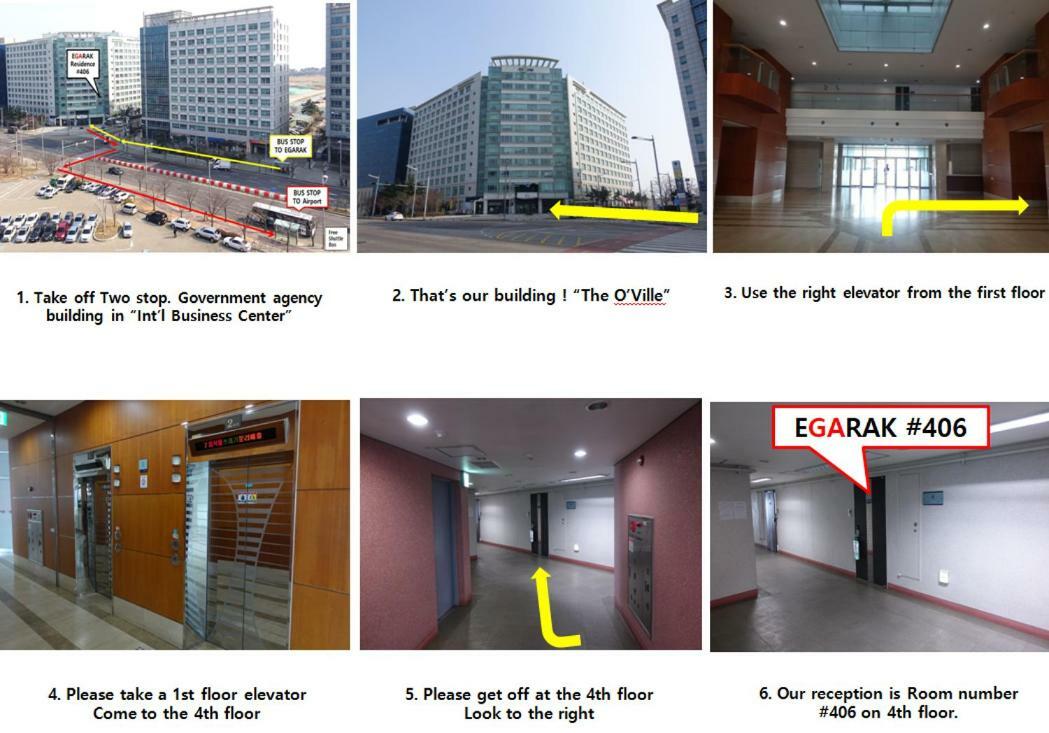 Incheon Airport Egarak Residence المظهر الخارجي الصورة